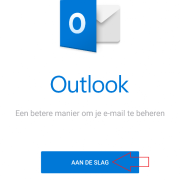 Outlook Android Instellen